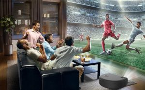 video projecteur soiree foot amis